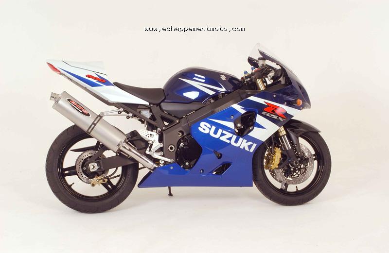 echappement moto SUZUKI GSX-R 750 2004 BOS